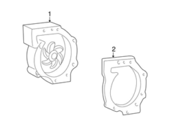 Genuine Volvo 30650751 Water Pump - Volvo