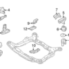 Genuine Volvo 30680588 Engine Mount; Upper - Volvo
