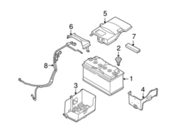Genuine Volvo 31301483 Battery Cover - Volvo