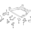 Genuine Volvo 31316877 Engine Mount; Left - Volvo | 31277657