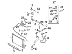 Genuine Volvo 8602867 Radiator - Volvo