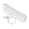 Genuine Volvo 8693331 Grille - Volvo