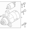 Genuine VW/Audi 02M911021GX Starter - VW | VW02M911021GX