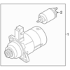 Genuine VW/Audi 02M911021HX Starter - VW | VW02M911021HX