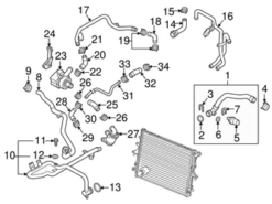 Genuine VW/Audi 059121075CK Coolant Pipe - Audi, VW | VW059121075CK