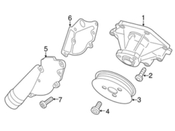 Genuine VW/Audi 06E121161BB Coolant Outlet Flange - Audi, VW | 06E121161AN 06E121161AQ VW06E121161BB