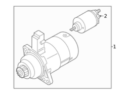Genuine VW/Audi 0AM911024A Starter - VW | VW0AM911024A