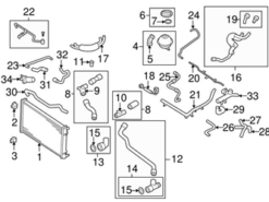 Genuine VW/Audi 1C0121065 Coolant Pipe - VW | VW1C0121065