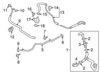 Genuine VW/Audi 1K0122291J Coolant Pipe Adapter; Upper - Audi, VW | VW1K0122291J 1 Genuine VW/Audi 1K0122291J Coolant Pipe Adapter; Upper - Audi, VW | VW1K0122291J