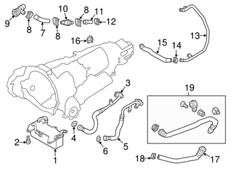 Genuine VW/Audi 4G0121445AJ Coolant Hose - Audi | AU4G0121445AJ 1 Genuine VW/Audi 4G0121445AJ Coolant Hose - Audi | AU4G0121445AJ