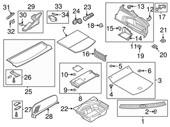 Genuine VW/Audi 4G8863373A Battery Cover - Audi | 4G8863373 AU4G8863373A 1 Genuine VW/Audi 4G8863373A Battery Cover - Audi | 4G8863373 AU4G8863373A