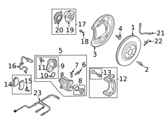 Genuine VW/Audi 4M0698451AE Brake Pad Set; Rear - Audi | AU4M0698451AE 1 Genuine VW/Audi 4M0698451AE Brake Pad Set; Rear - Audi | AU4M0698451AE