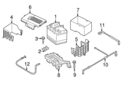 Genuine VW/Audi 5C0971228S Positive Battery Junction Block Cable - VW | VW5C0971228S