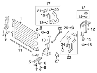 Genuine VW/Audi 8K0121081BB Engine Coolant Overflow Hose | AU8K0121081BB 1 Genuine VW/Audi 8K0121081BB Engine Coolant Overflow Hose | AU8K0121081BB