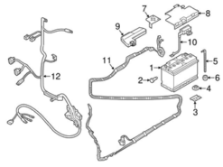 Genuine VW/Audi 8K0803123A Battery Hold Down - Audi | AU8K0803123A