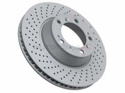 Zimmermann Coat Z 99635240502, 460156220 Disc Brake Rotor; Rear Left - Porsche | 99135240302 99635240500 99635240501 99635240503
